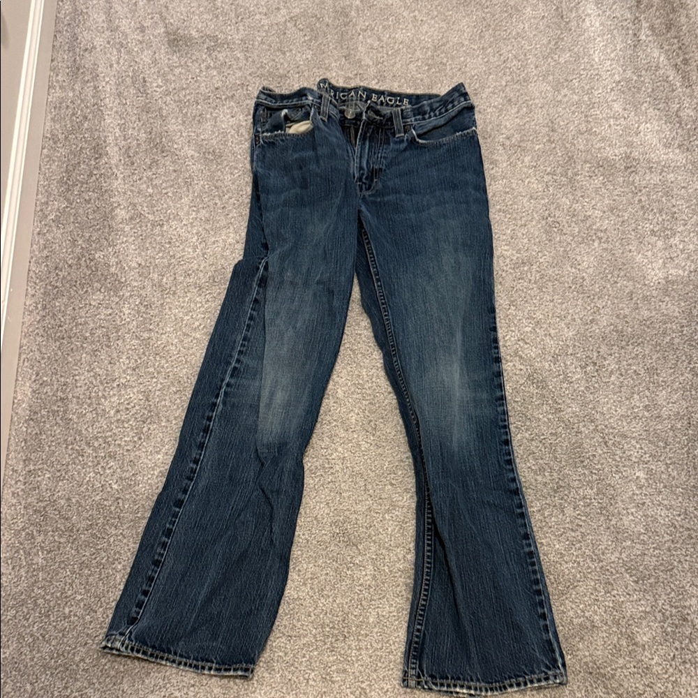 American Eagle Outfitters Indigo Flare Jeans